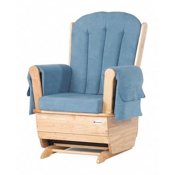 Foundations Glider/Rocker, Tan Back, 30 in W 29" L 43" H - 4304046