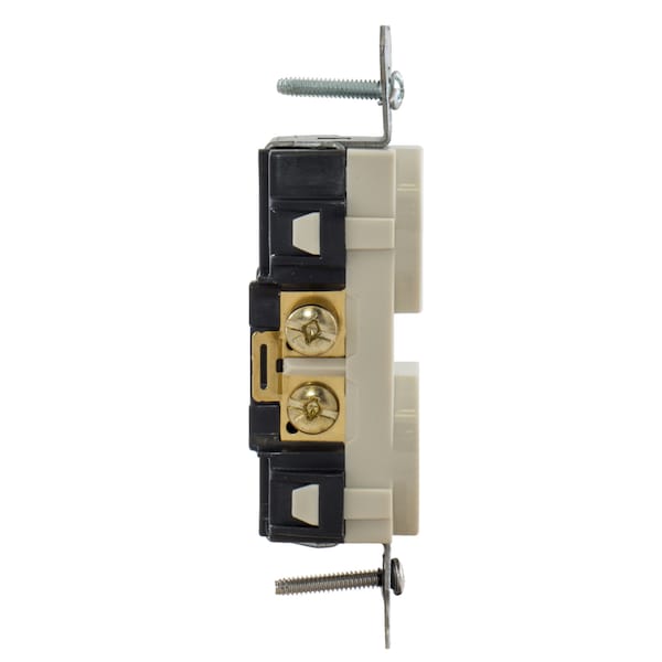 Hubbell Wiring Device-Kellems Commercial Specification Grade Duplex Receptacles - CR20LATR