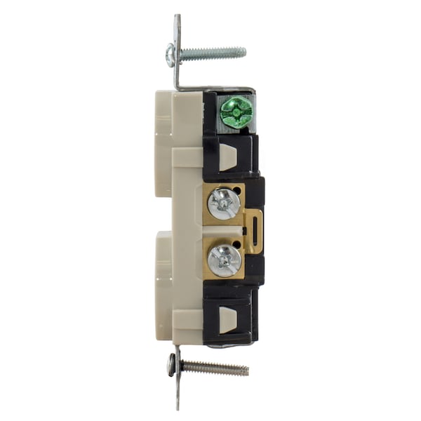 Hubbell Wiring Device-Kellems Commercial Specification Grade Duplex Receptacles - CR20LATR