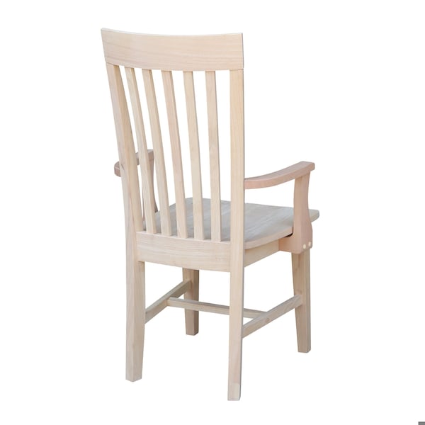 Whitewood Industries Chairs, Wood Back, 40 W 22 H - C-465A