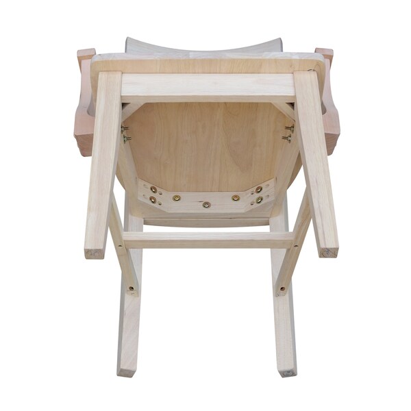 Whitewood Industries Chairs, Wood Back, 40 W 22 H - C-465A