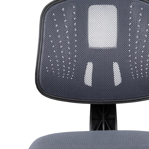 Flash Furniture Pivot Back Gray Mesh Chair - LF-134-GY-GG