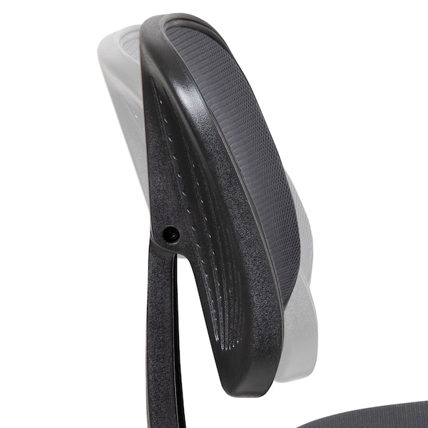 Flash Furniture Pivot Back Gray Mesh Chair - LF-134-GY-GG