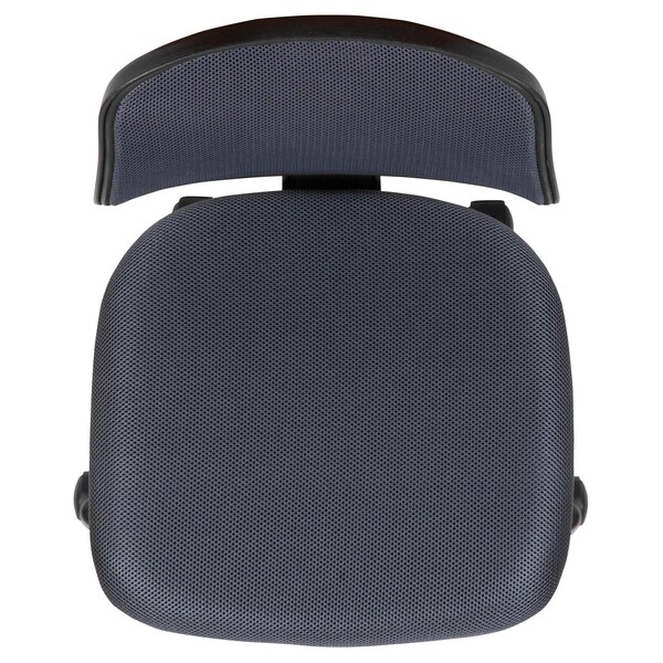 Flash Furniture Pivot Back Gray Mesh Chair - LF-134-GY-GG