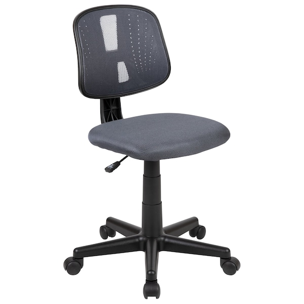 Flash Furniture Pivot Back Gray Mesh Chair - LF-134-GY-GG