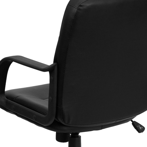 Flash Furniture Executive Chair, Black Seat, Vinyl Back - H8020-GG