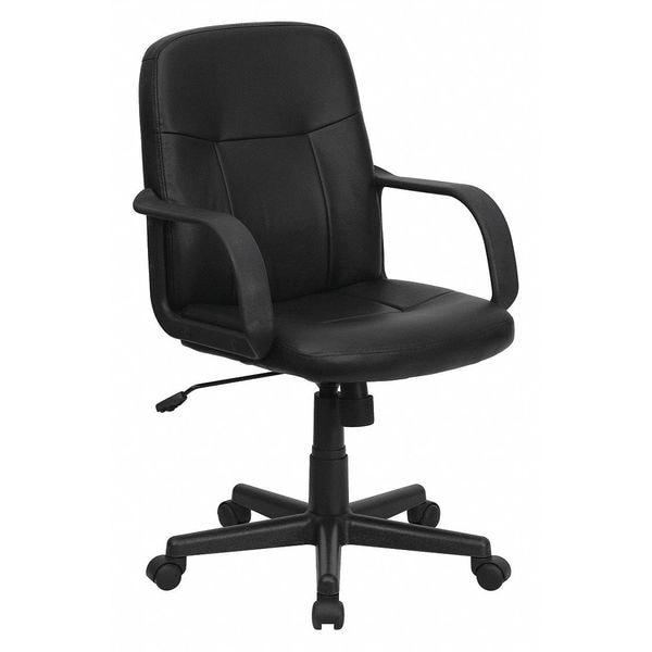 Flash Furniture Executive Chair, Black Seat, Vinyl Back - H8020-GG