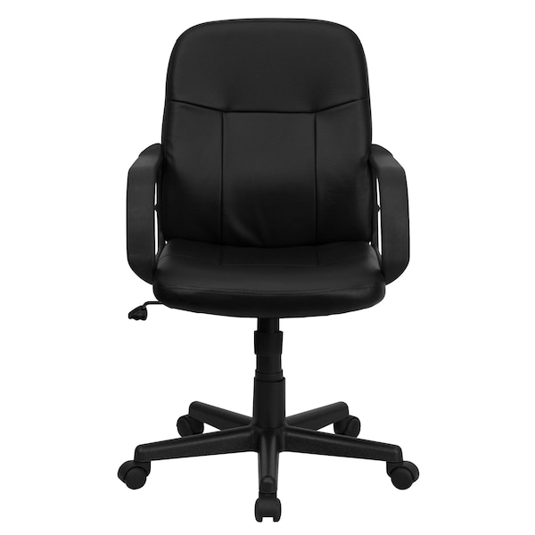 Flash Furniture Executive Chair, Black Seat, Vinyl Back - H8020-GG