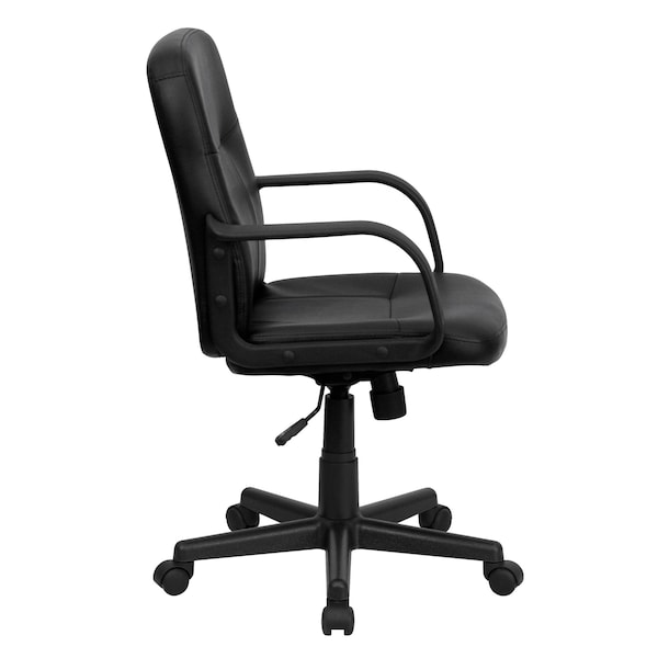 Flash Furniture Executive Chair, Black Seat, Vinyl Back - H8020-GG
