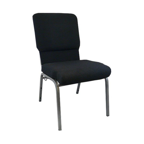 Flash Furniture Advantage Black Church Chairs 18.5" Wide - PCHT185-108