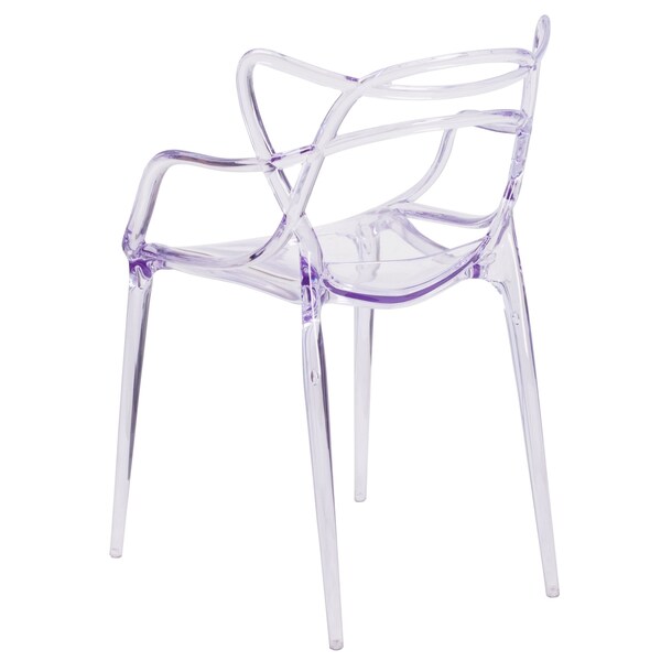 Flash Furniture Clear Stacking Side Chair - FH-173-APC-GG