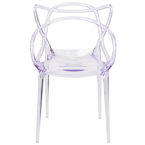 Flash Furniture Clear Stacking Side Chair - FH-173-APC-GG
