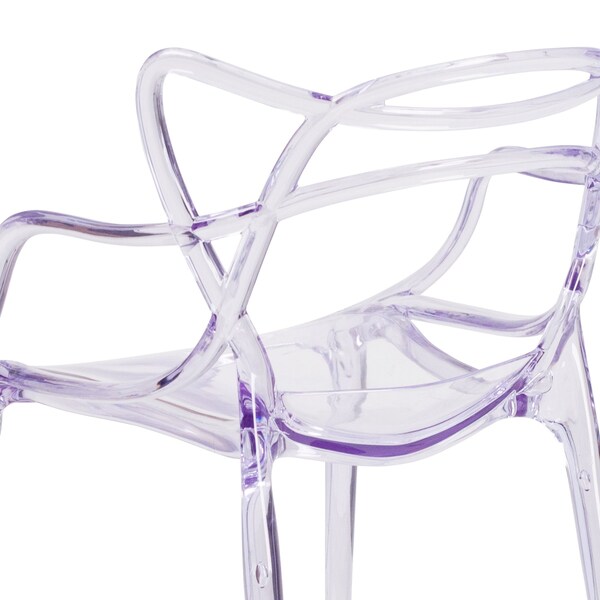 Flash Furniture Clear Stacking Side Chair - FH-173-APC-GG