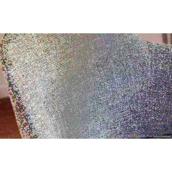 Lumisource Boyne Chair in Black Metal and Grey Noise Fabric - CH-BOYNE BKDGY
