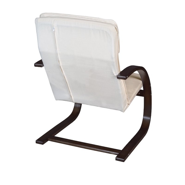 Regency Seating > Side & Guest > Bentwood Lounge Chairs, Wood Back, 27 W 28 L 39.5 H, Wood|Fabric Seat - 2000MWBG