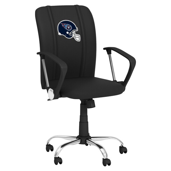 Dreamseat Curve Task Chair with Tennessee Titans Helmet Logo - XZOCCURVE-PSNFL21052