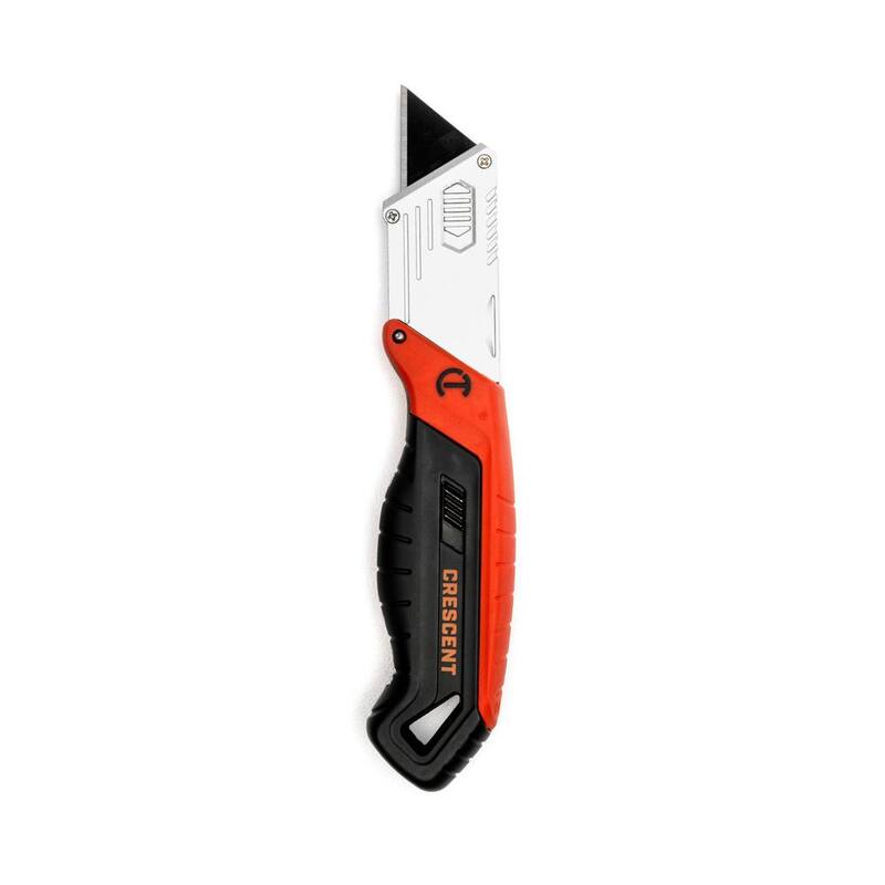 Crescent Quick-Change Folding Blade Utility Knife with Blade Storage - CTKF2