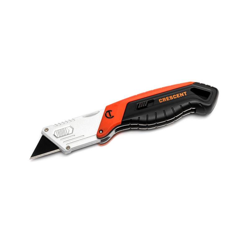 Crescent Quick-Change Folding Blade Utility Knife with Blade Storage - CTKF2