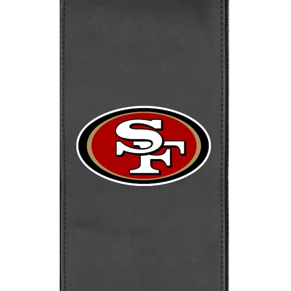 Dreamseat Curve Task Chair with San Francisco 49ers Primary Logo - XZOCCURVE-PSNFL21030