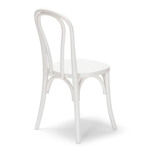 Atlas Commercial Products Madison Bentwood Chair, White - BWC45WH