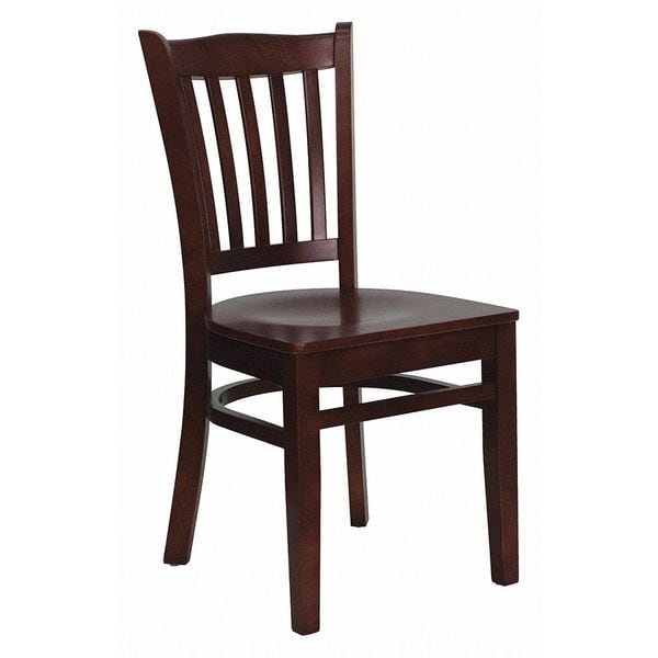 Flash Furniture Hercules Restaurant Chair, 17-1/2 in W 20-3/4" L 34-1/2" H - XU-DGW0008VRT-MAH-GG