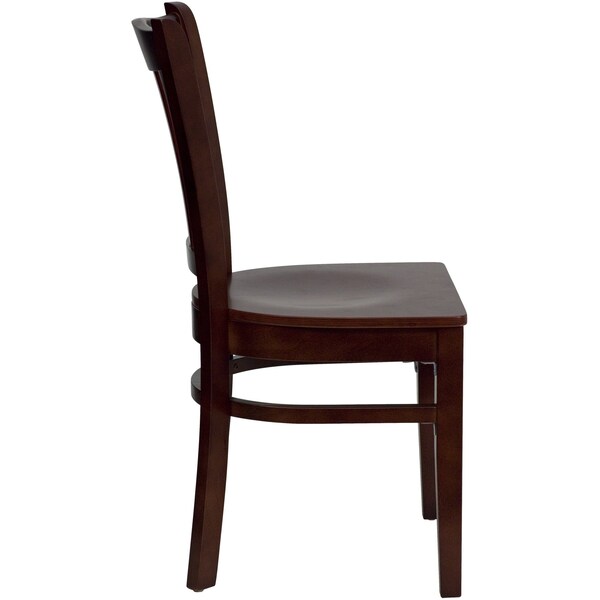 Flash Furniture Hercules Restaurant Chair, 17-1/2 in W 20-3/4" L 34-1/2" H - XU-DGW0008VRT-MAH-GG