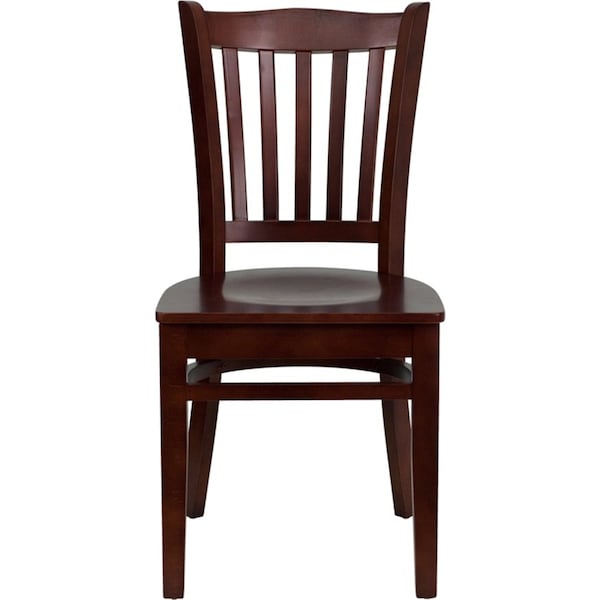 Flash Furniture Hercules Restaurant Chair, 17-1/2 in W 20-3/4" L 34-1/2" H - XU-DGW0008VRT-MAH-GG