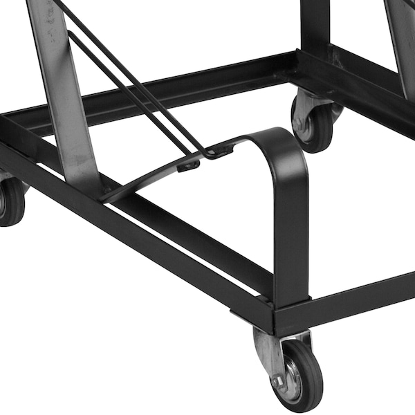 Flash Furniture Stack Chair Dolly, Black, 21" H - XU-MC168-DOLLY-GG