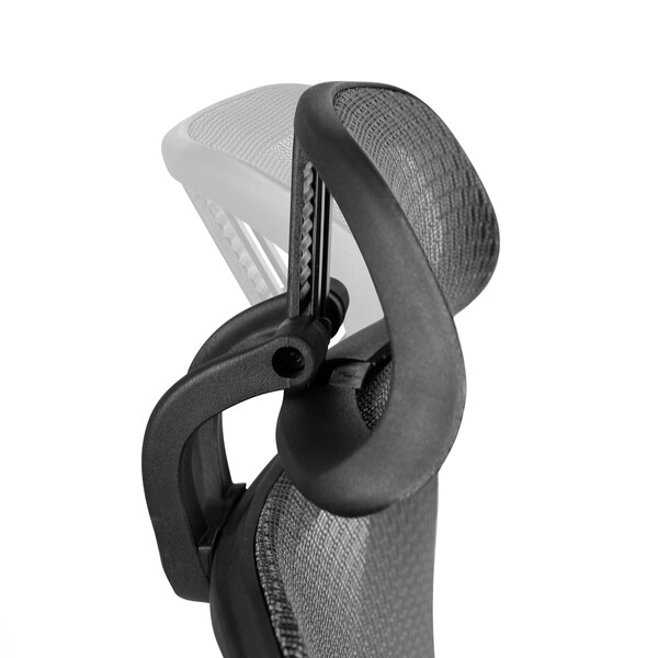 Flash Furniture Office Chair, Mesh, Gray - H-LC-1388F-1K-GY-GG