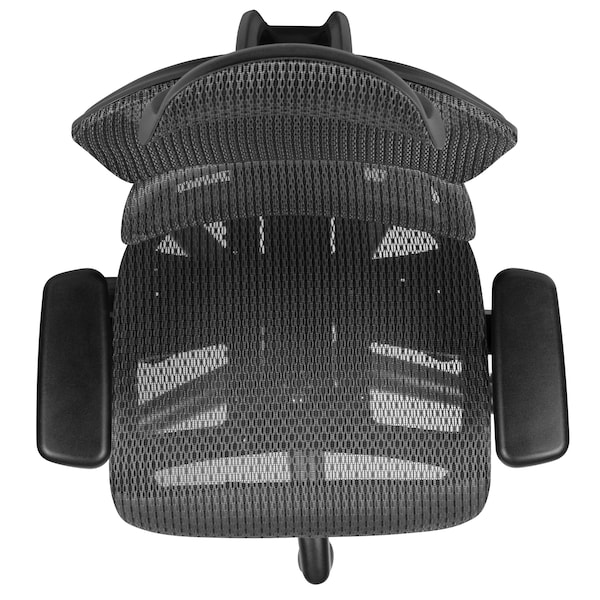Flash Furniture Office Chair, Mesh, Gray - H-LC-1388F-1K-GY-GG