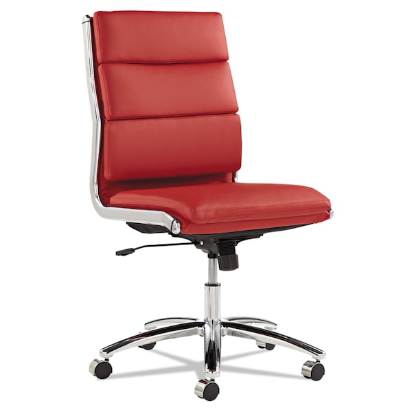 Alera Executive Chair Neratoli(TM) Mid-Back Slim Profile Chair, Arched Arms, 19" to 22-1/2" Height - ALENR4239