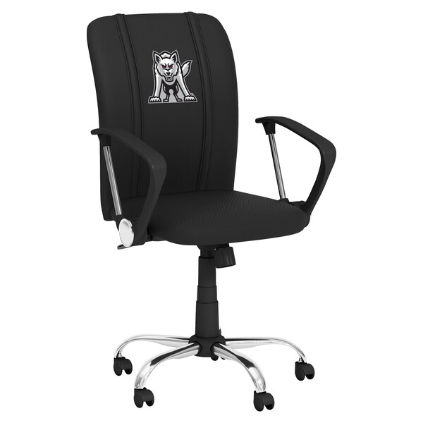 Dreamseat Curve Task Chair with South Dakota Coyotes Emblem Logo - XZOCCURVE-PSCOL13095