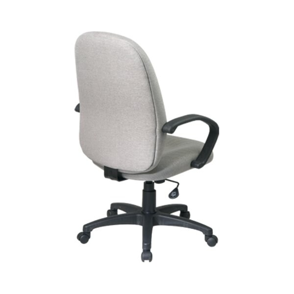 Office Star Exec Chair, Fabric, Burgundy, 19-23"Seat Ht, Back Width: 21" - EX2654-227