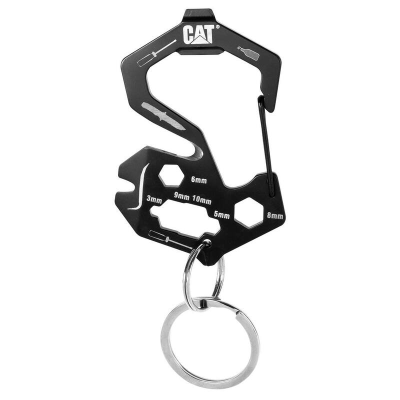 CAT 3 Piece 10-in-1 Multi-Tool, Knife, and Key Chain Gift Box Set - 240357