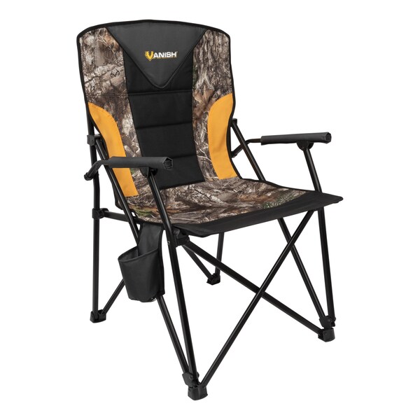 Vanish Padded Armchair with Backrest, Realtree Edge Camo - 5916