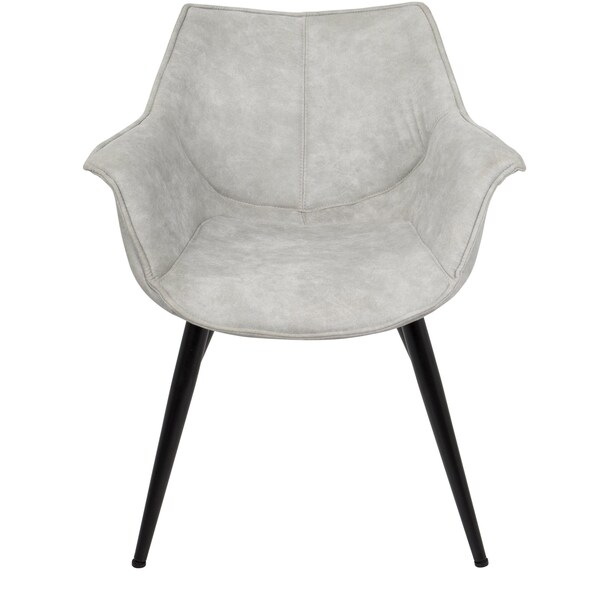 Lumisource Wrangler Accent Chair in Light Grey, PK 2 - CH-WRNG LGY2