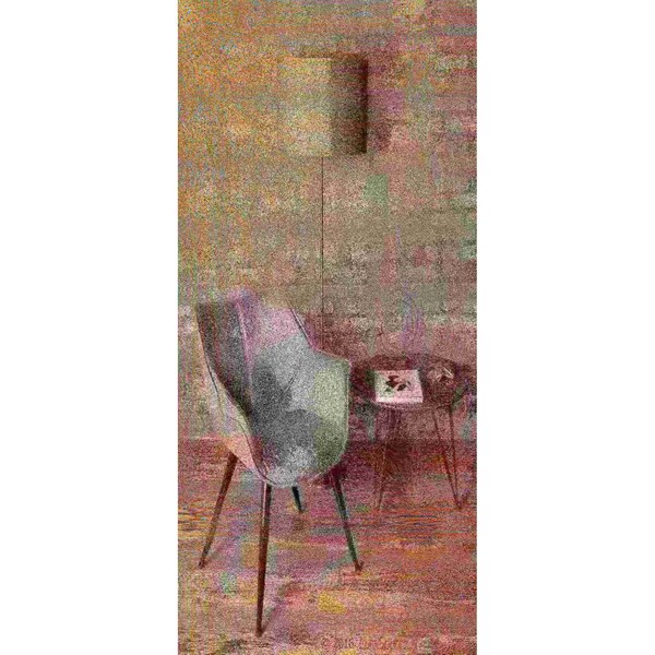 Lumisource Wrangler Accent Chair in Light Grey, PK 2 - CH-WRNG LGY2