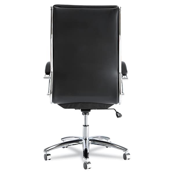 Alera Executive Chair Neratoli(TM) High-Back Slim Profile Chair, Arched Arms, 19" to 22-1/2" Height - ALENR4119