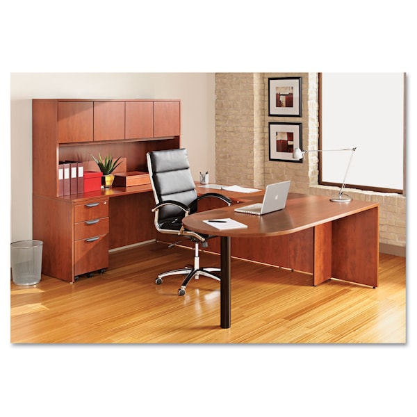 Alera Executive Chair Neratoli(TM) High-Back Slim Profile Chair, Arched Arms, 19" to 22-1/2" Height - ALENR4119