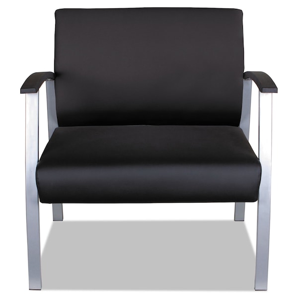 Alera Chairs/Stools, Black Back, 30.51" W 33.46" H, Curved Loop - ALEML2219