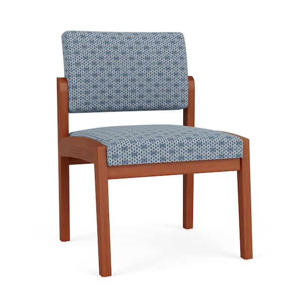 Lesro Lenox Armless Guest Chair, 22.5 in W 26 in L 31.5 in H - LW1102