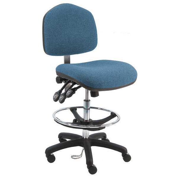 Benchpro Ergonomic Chair Ergonomic Chair, 21" to 31" Height, Fabric, Blue - WNT-DFB-TLC-WW-BLUE