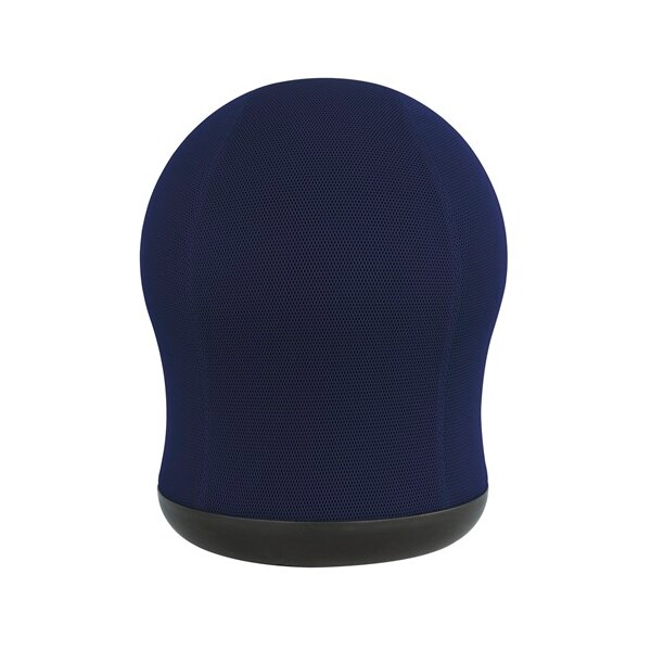 Safco Ball Chair, Blue Back, 17-1/2 in W 17-1/2" L 23" H - 4760BU