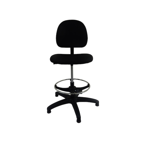 Shopsol Workbench Chairs ESD Chair, 20 in to 27 in Height, Blue - 1010453