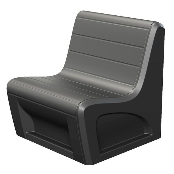 Cortech Sabre Group Seating Chair, Black Seat, Black Back, 31" W 32" L 33" H - 96484BK