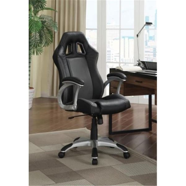 Coaster Co Of America H-Office Chairs-Office Chair Black - Grey - 800046