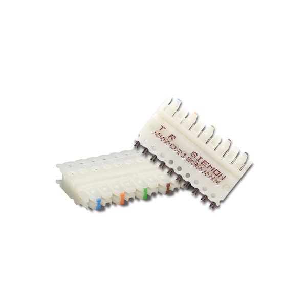 Siemon 5 PR CONNECTING BLOCK 110, CAT5E NON-TERMINATED, 100/BAG, PK 100 - S110C-5
