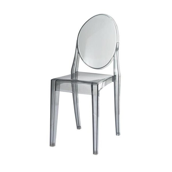 Jeco Jeco F-SF015 Plastic Chair; Clear - F-SF015
