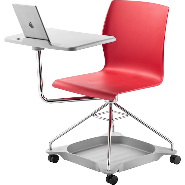 National Public Seating Mobile Chair, 32-1/2"L34"H, Tablet, GoSeries - COGO-40