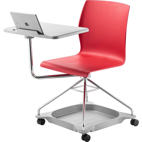 National Public Seating Mobile Chair, 32-1/2"L34"H, Tablet, GoSeries - COGO-40